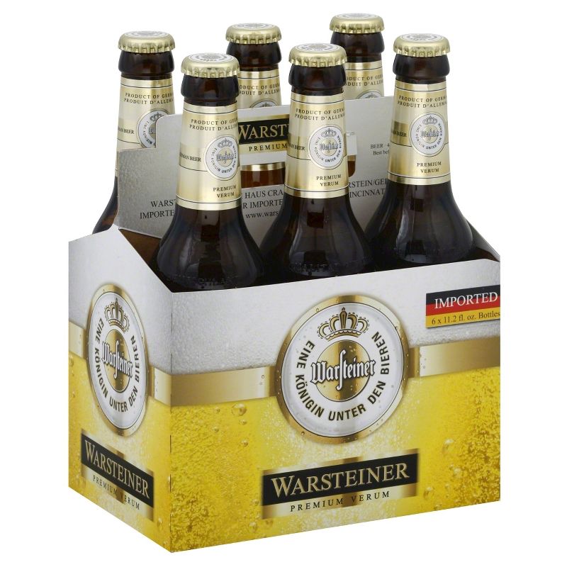 Warsteiner Premium German Beer - 6pk/11.2 fl oz Bottles, 1 of 2