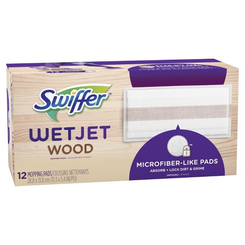 Swiffer Wetjet Wood Mopping Pad Refill 12ct