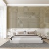 Wooakway 2-PC/4-PCs Acoustic Soundproof Slat Wall Panels 3D Decorative Wall Sculptures Modern Wall Decor Natural Wood/Black/Walnut - 4 of 4