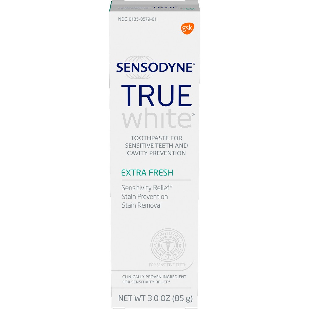 GTIN 310158085751 product image for Sensodyne True White Extra Fresh Toothpaste - 3.4oz | upcitemdb.com