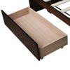 RISOKEYS Twin Platform Bed Frame with 2 Storage Drawers - Space-Saving Solid Rubber Wood Daybed for Teens & Adults,No Box Spring Needed - 4 of 4