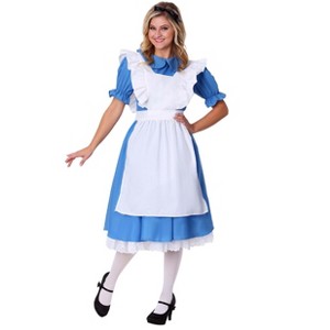 HalloweenCostumes.com Fun Costumes Womens Adult Deluxe Alice Costume. - 1 of 4