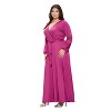 L I V D Women's Espinoza Surplice Maxi Dress - 2 of 3