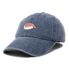 Dalix Shrimp Nigiri Embroidered Sushi Cotton Dad Hat Baseball Cap Adjustable Womens - 4 of 4