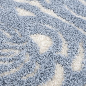 Hauteloom Zane Light Blue Tibetan Tiger Area Rug - 1 of 4