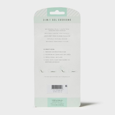 Fab Feet Women's Gel Shoe Cushions with Arch Support Jamaica Ubuy