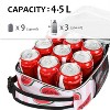 Small Insulated Lunch Bag for All Ages, Splash Proof Mini Portable Reusable Thermal Lunch Cooler Tote Bag, Upright Lunch Box - Tirrinia - 3 of 4