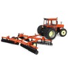 Spec Cast 1/16 Allis Chalmers 6070 FWA Tractor with Rear Duals & Orange Wing Disc, 2024 Iowa FFA Limited Edition Cust-2118 - 3 of 4