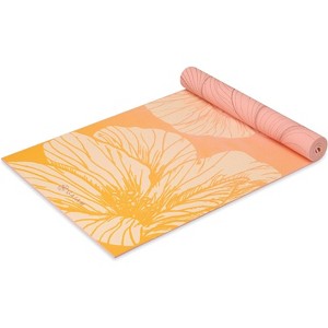 Extra Thick 6mm Yoga Mat, Reversible Non-Slip Print Exercise Mat for All Yoga Types, Pilate - 1 of 4