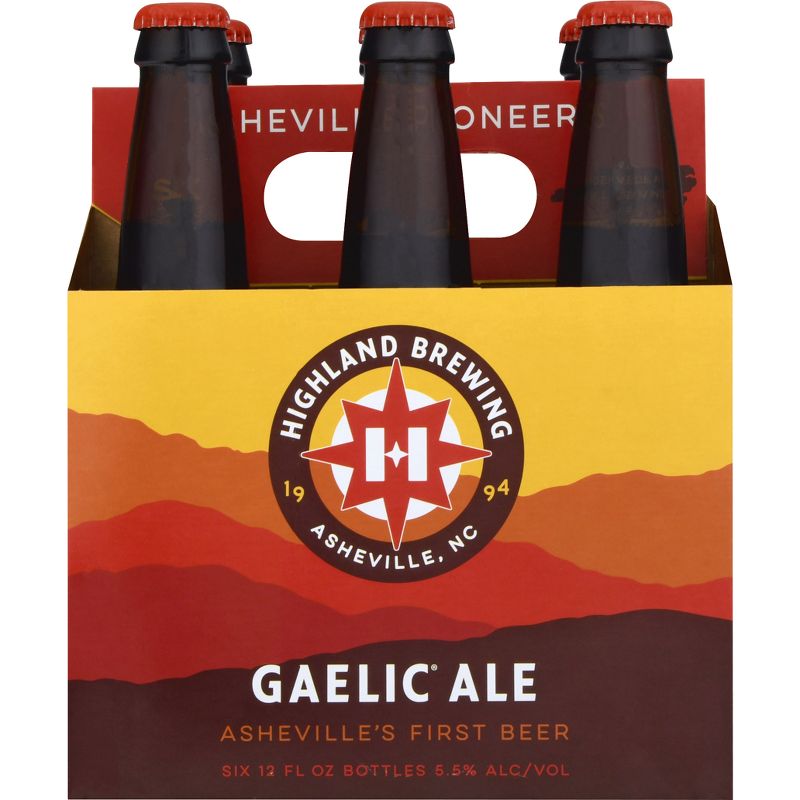 Highland Gaelic Ale Beer - 6pk/12 fl oz Bottles, 1 of 3