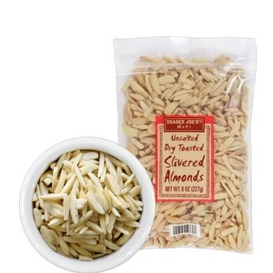 RADYAN Organic Unsalted Slivered Almonds - 1 of 1