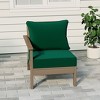 WestinTrends  Avalon Outdoor Patio HDPE Left Arm Facing Sectional Corner Club Chair with Patio Cushions - 2 of 4