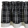 Park Designs Fairfield Lined Layered Valance 16"L - 3 of 3
