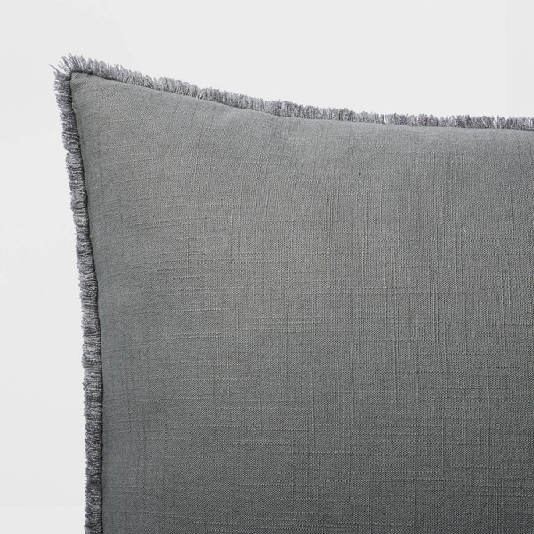 Almohada Decorativa King Euro de Mezcla de Lino Pesado - Casaluna™ 5
