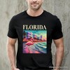 Vibrant Florida State Flamingo T-Shirt, Miami Beach Souvenir and Coastal Tee | OrnamentallyYou - 4 of 4