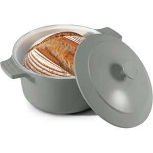 Gotham Steel Dutch Oven 5 Qt Pot With Lid Nonstick Ceramic Cooking Hot Pot Cast Aluminum Induction Stock Pot - 1 of 4