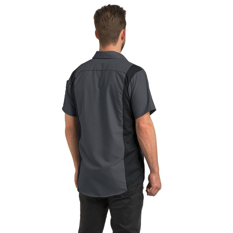 Red Kap Men's Short Sleeve Performance Plus Shop Shirt With Oilblok Technology, 3 of 5