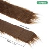 Unique Bargains Faux Fur Fabric Precut Strips for Craft Christmas 1 Pc - 3 of 4