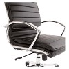 Mid Back Manager's Faux Leather Chair with Locking Tilt, Lumbar Support - OSP Home Furnishings - 2 of 4