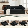 4-in-1 Convertible Sleeper Sofa Bed with Modular Design, Folding Structure and Versatility for Apartment or Bedroom-Maison Boucle - 4 of 4