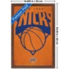 Trends International NBA New York Knicks - Logo 25 Framed Wall Poster Prints - 3 of 4