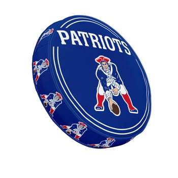 NFL New England Patriots Vintage Circle Novelty Plushlete Throw Pillow