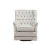 NicBex Swivel Accent Chair Modern Glider Chair Arm Chair Lounge Chair Sofa Chair for Living Room, Reading Room, Beige - 2 of 4