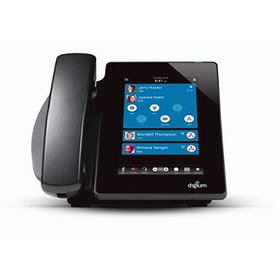 Digium D80 IP Phone with HD Voice, Gigabit, 7.0 Inch Color Display, Capacitive Touch