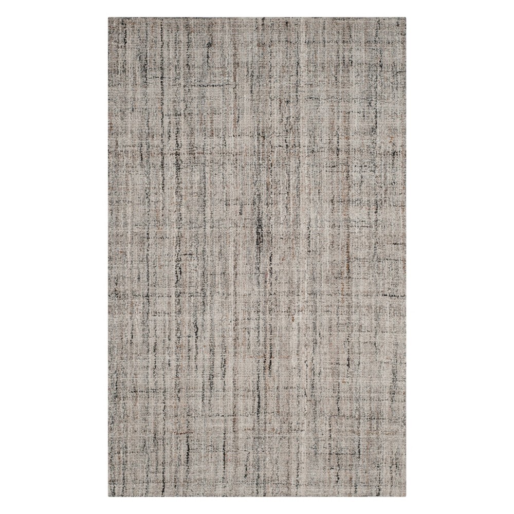 5'x8' Crosshatch Area Rug Camel/Black - Safavieh