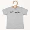 Halloween Typewriter - Youth Short Sleeve Graphic T-Shirt and Toddler Short Sleeve Graphic T-Shirt - 2 of 3