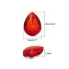 Unique Bargains Flat Back Acrylic Teardrop Rhinestone Embellishments 50 Pcs - 2 of 4