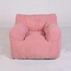 NicBex Bean Bag Chairs for Adult Teens Kids,Bean Bag Sofa with Tufted Soft Stuffed Filling and Side Pockets for Living Room,Bedroom - 2 of 4