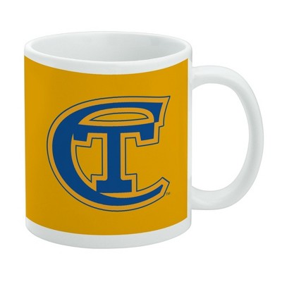 New York City College of Technology Secondary Logo Ceramic Coffee Mug Novelty Gift Mugs for Coffee Tea and Hot Drinks 11oz White
