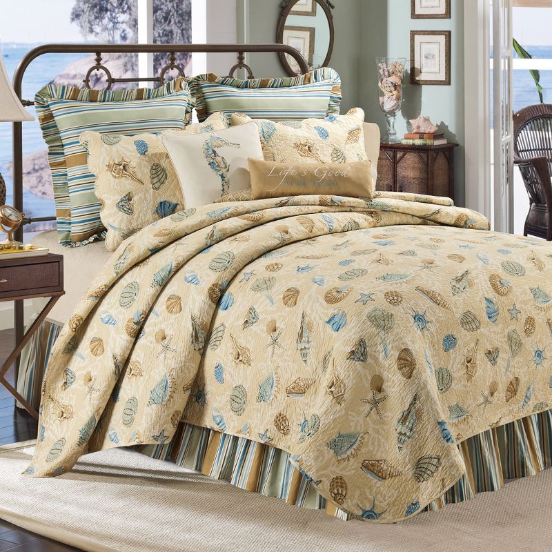 C&F Home Madeira Bed Skirt Bedding Collection, 1 of 4