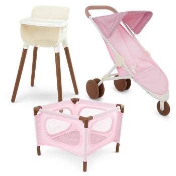 LullaBaby Doll Nursery Accessories Bundle