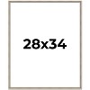 PosterPalooza | Photo Size Classic Modern Silver Frame - UV Acrylic, Foam Board Backing, Hanging Hardware - 2 of 4