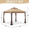 Ainfox 11'x 11' Instant Canopy Pop-up Tent - 2 of 4