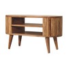 31.5" Engineered Wood TV Stand Contemporary Media Unit with Versatile Design and Clean Lines for Living Room and Bedroom - 2 of 4