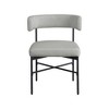 Meridian Furniture,Rivage Durable Linen Textured Fabric Dining Chair, Set of 2 - 3 of 4