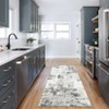 Modern Rug Non-Slip Abstract Accent Carpet - 2 of 4