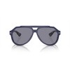 Dolce & Gabbana DG 4452 3423/1 Mens Aviator Sunglasses Blue on Blue Havana 60mm - 2 of 4