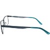 Esquire Mens EQ1524 Blue Light Filter+A/R Lenses Eyeglasses in Satin Black 55 mm - 3 of 4