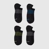 Hanes Men's 3pk +1 Absolute Active Cushioned Super No Show Socks - 6-12 - 4 of 4