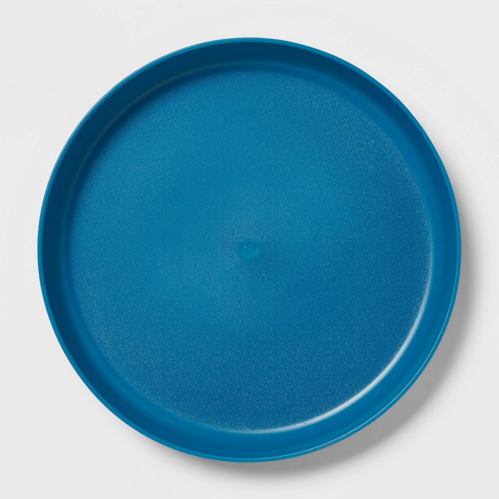 7.3" Plastic Kids' Plate Blue - Pillowfort