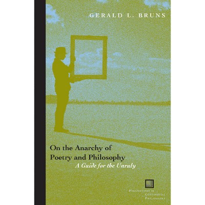 On the Anarchy of Poetry and Philosophy - (Perspectives in Continental Philosophy) by  Gerald L Bruns (Paperback)
