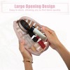 Unique Bargains Zipper PVC Clear Makeup Bag - 3 of 4