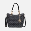 MKF Collection Kissaten Milan “M” Signature Tote Faux Leather Shoulder Bag for Women by Mia K - 2 of 4