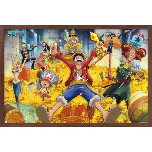 Trends International One Piece: Fishman Island - Treasure Framed Wall Poster Prints - 1 of 4