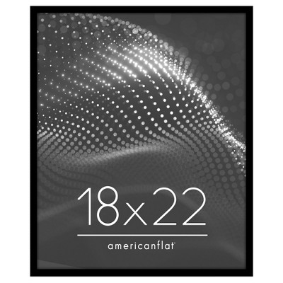 Americanflat Poster Frame - Perfect for Photos and Artwork - Black