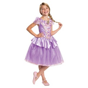 Girls' Rapunzel Classic Costume - 1 of 2